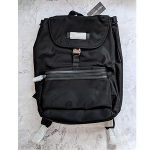 Michael Kors Men's Kent Field Backpack Black Nylon NWT